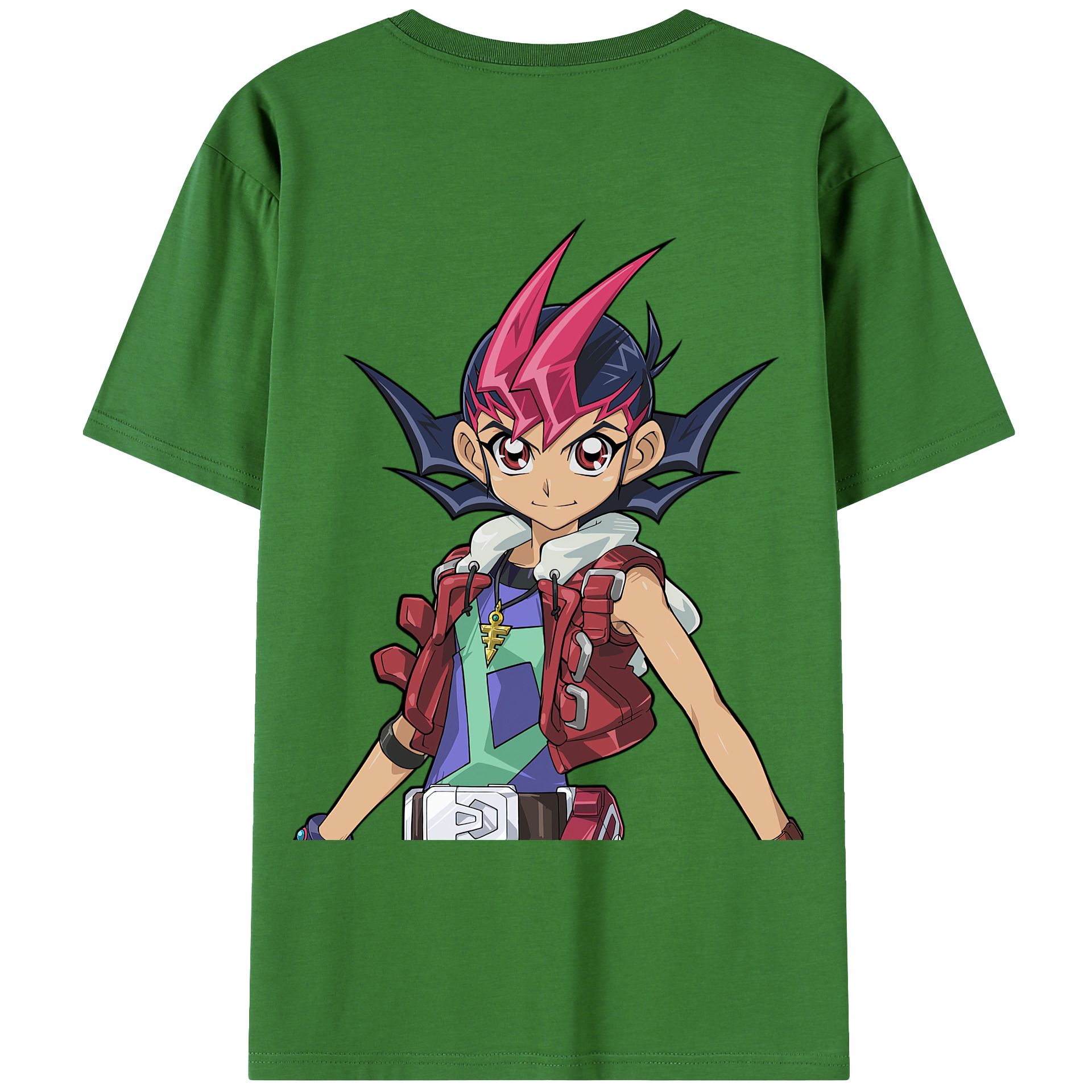 （画像用） 遊☆戯☆王 Yu-Gi-Oh! レディース半袖Tシャツ(バックプリント)